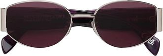 Retro Superfuture X Melanzana Zonnebril - unisex - Zonnebrillen - Paars - 54 MM - Nylon - Accessoires