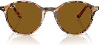 Ray-Ban 51mm Bernard Phantos Round Sunglases in Havana Grey E Brown /Brown at Nordstrom