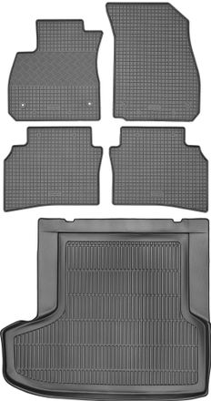 OEM Juego De Alfombrillas De Goma Para Coche Y Alfombrilla Para Maletero Para Opel Insignia B Hatchback A Partir De 2017
