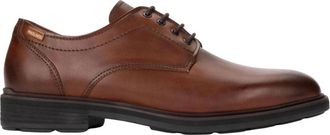Pikolinos Zapatos de cordones de piel Pamplona - Shoes - Hombre - Marr&oacute;n - 39 EU