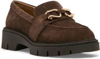 Blondo Klara Leather Loafer in Java Suede at Nordstrom, Size 7.5