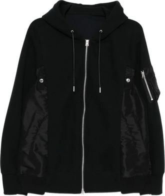 sacai Bomber con coulisse - Nero