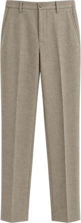 Seventy Kostuumbroek - Heren - Nette broeken - Beige - L - Leer - Broeken