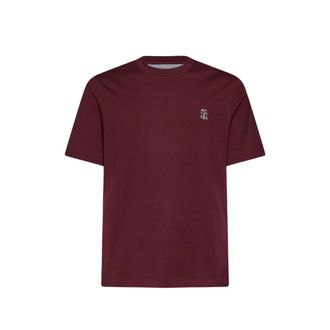 Brunello Cucinelli Solomeo Crest T-shirt
