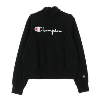 Champion Turtle Neck Sweatshirt - Dames - Sweatshirts - Zwart - XL - Katoen - Hoodies & sweatvesten