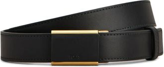 Tod's Cintura in pelle con fibbia - Nero