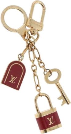 Louis Vuitton Pre-owned Metal Key Holder - Dames - Vintage Accessoires - Rood - ONE Size - Vintage