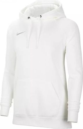 Nike Club Fleece Pullover Hoodie - Dames - Sportshirts - Wit - XL - Katoen - Fitness