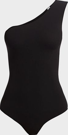 Commando Ballet One-Shoulder Sleeveless Matte Bodysuit