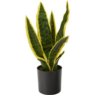 Nearly Natural 14-in Artificial Sansevieria Snake Plant in Green at Nordstrom