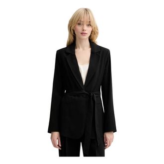 Silvian Heach Dames, Jassen, Zwart, Maat: XL Poliester