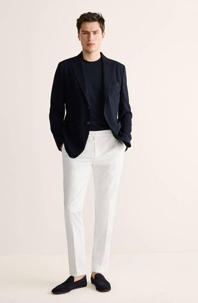 Mango Blazer lana slim-fit navy - Uomo - 48 - MANGO MAN