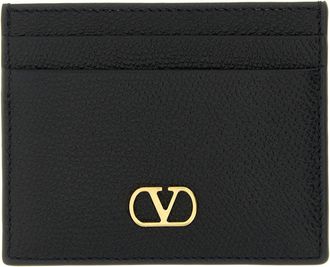 Valentino Garavani Valentino Garavani Vlogo Signature Cardholder Portafogli Nero-Donna