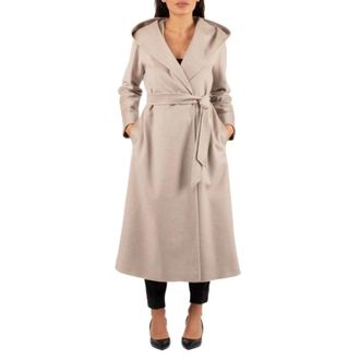 Max Mara Dames, Mantels, Beige, Maat: XS Kasjmier