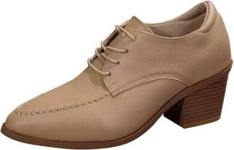 Generic Womens Wide Fit Ankle Boots Womens Winter Ankle Boots Side Zipper Booties for Women Booties Short Single Shoes for Ladies Casual Shoes Toe Brace (Khak