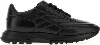 Givenchy Black Leather Trainers Sneakers