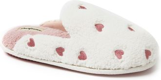Dearfoams Womens Valentines Day Scuff Slipper