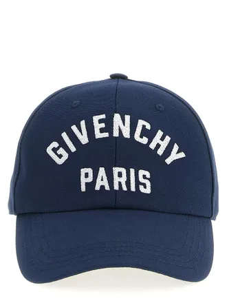 Givenchy Blue Cotton Cap (Baseball Mens Hat)