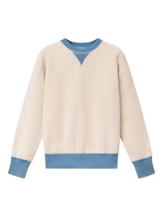 Isabel Marant Miker sweater met geborduurd logo - Beige