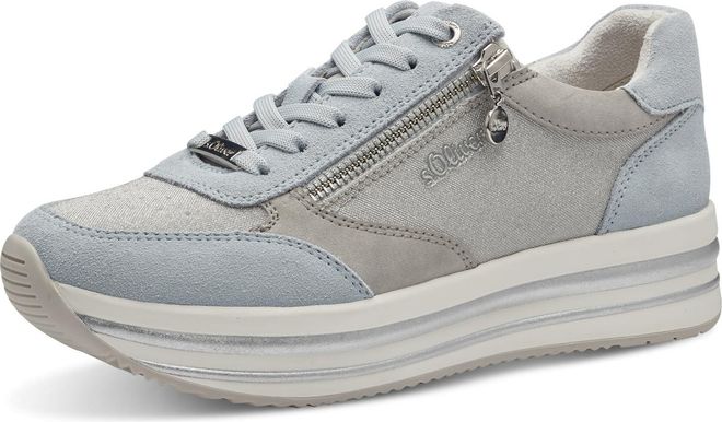S.Oliver Damen Sneaker Mit Dicker Sohle – Bequem, Lässig & Alltagstauglich In Synthetischem Material