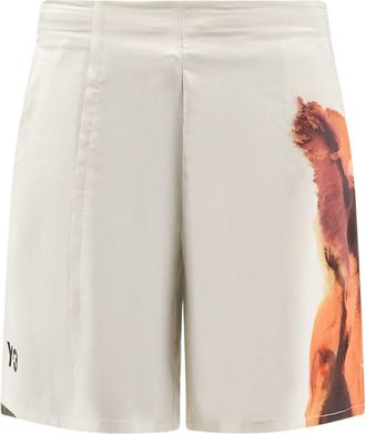 Yohji Yamamoto Technical Fabric Bermuda Shorts