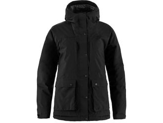 Fj&auml;llr&auml;ven HC Hydratic Padded Jacket W Womens Coat Black : XL, Down/Polyester/Polyurethane
