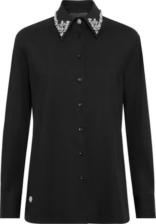 Philipp Plein Mujer, Blusas y Camisas, Negro, Talla: M