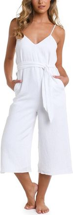 La Blanca Seaside V-Neck Jumpsuit