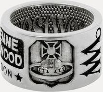 Vivienne Westwood Lancelot Ring Platinum Silver Unisex
