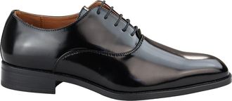 TruClothing Smart Formal Shoes Patent Round Toe VIntage 1920s