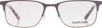 Calvin Klein Demo Rectangular Mens Eyeglasses CK19312 020 55