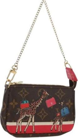 Louis Vuitton Pre-owned Mini Bags, female, Multicolor, Size: ONE SIZE Pre-owned Vintage Canvas Mini Bag