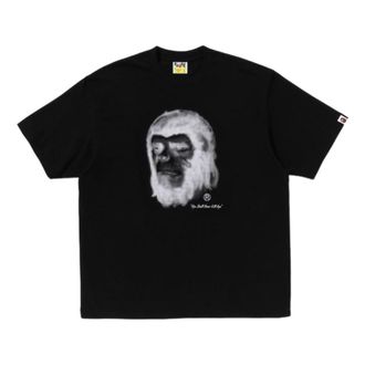 A Bathing Ape Pixel Comic Ape Head Relaxed Fit Tee Black 1K80-110-304-BLACK