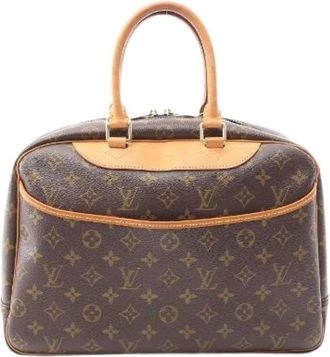 Louis Vuitton Pre-owned Handbags, female, Brown, Size: ONE SIZE Pre-owned Canvas handbags