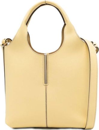 Tod's Yellow Leather Mini Tote