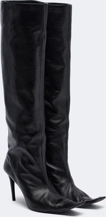 Khaite Botas altas Marlene de piel