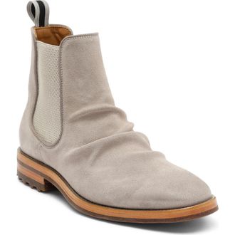 John Varvatos Freeman Chelsea Boot in Faded Twine at Nordstrom, Size 11.5