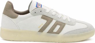 Back70 Mens Boston 600 Sneakers In White Taupe