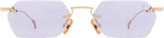 Eyepetizer geometric-frame sunglasses - Gold