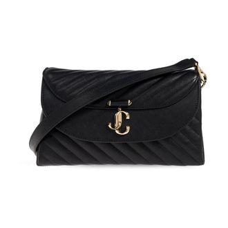Jimmy Choo London Cross Body Bags, female, Black, Size: ONE SIZE Avn Curve Tophandle