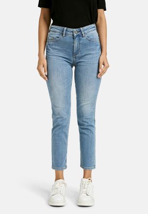 Smith & Soul Slim-fit-Jeans SMITH & SOUL, Damen, Gr. 26, L&auml;nge 28, light denim, Denim/Jeans, Obermaterial: 94% Baumwolle, 6% Elasthan, slim fit lang, Jeans Slim-fi