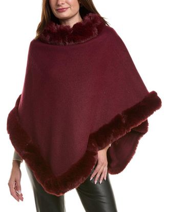 Surell Knit Poncho