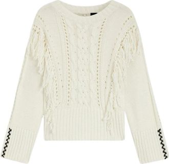 HUGO BOSS Dames, Truien, Wit, Maat: S