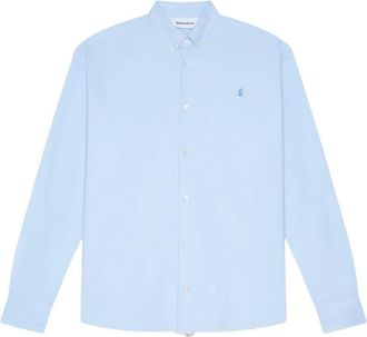 &Eacute;tudes Studio Classic Shirt &Eacute; - Heren - Casual Overhemden - Blauw - S - Katoen - Overhemden