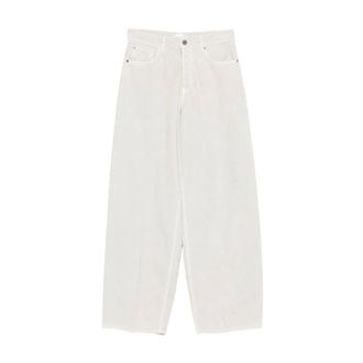 Haikure Wide Leg Corduroy Pants - Dames - Jeans - Grijs - Maat: W26 Corduroy