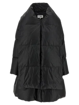 Maison Margiela Mm6 Maison Margiela Womens Scarf Down Jacket