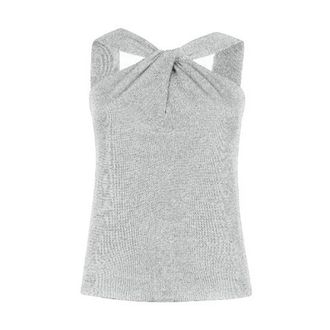 D.exterior Sleeveless Tops, female, Gray, Size: L Polyester tank tops, style 60217