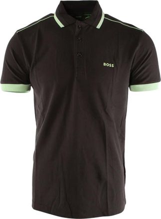 HUGO BOSS Hugo, Polo Shirts, male, Gray, Size: S Classic Grey Cotton Polo Shirt