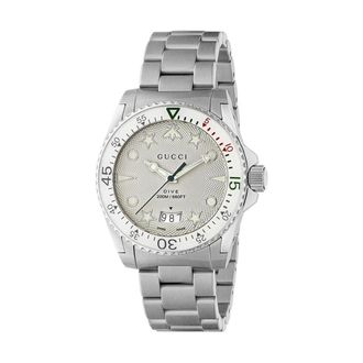 Gucci Duikhorloge 40mm - Heren - Horloges - Grijs - ONE Size - Accessoires