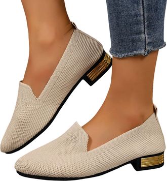 Generic Womens Slip On Trainers Women Chunky Sneakers Fashion Platform Leather Lightweight Non Tennis Shoes Waterproof Rain Boots for Flat Feet Plantar Fascii